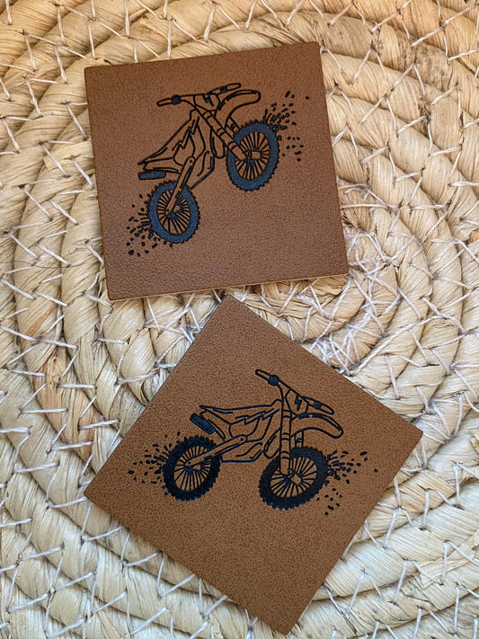 Motorcross - Kunstleder Label