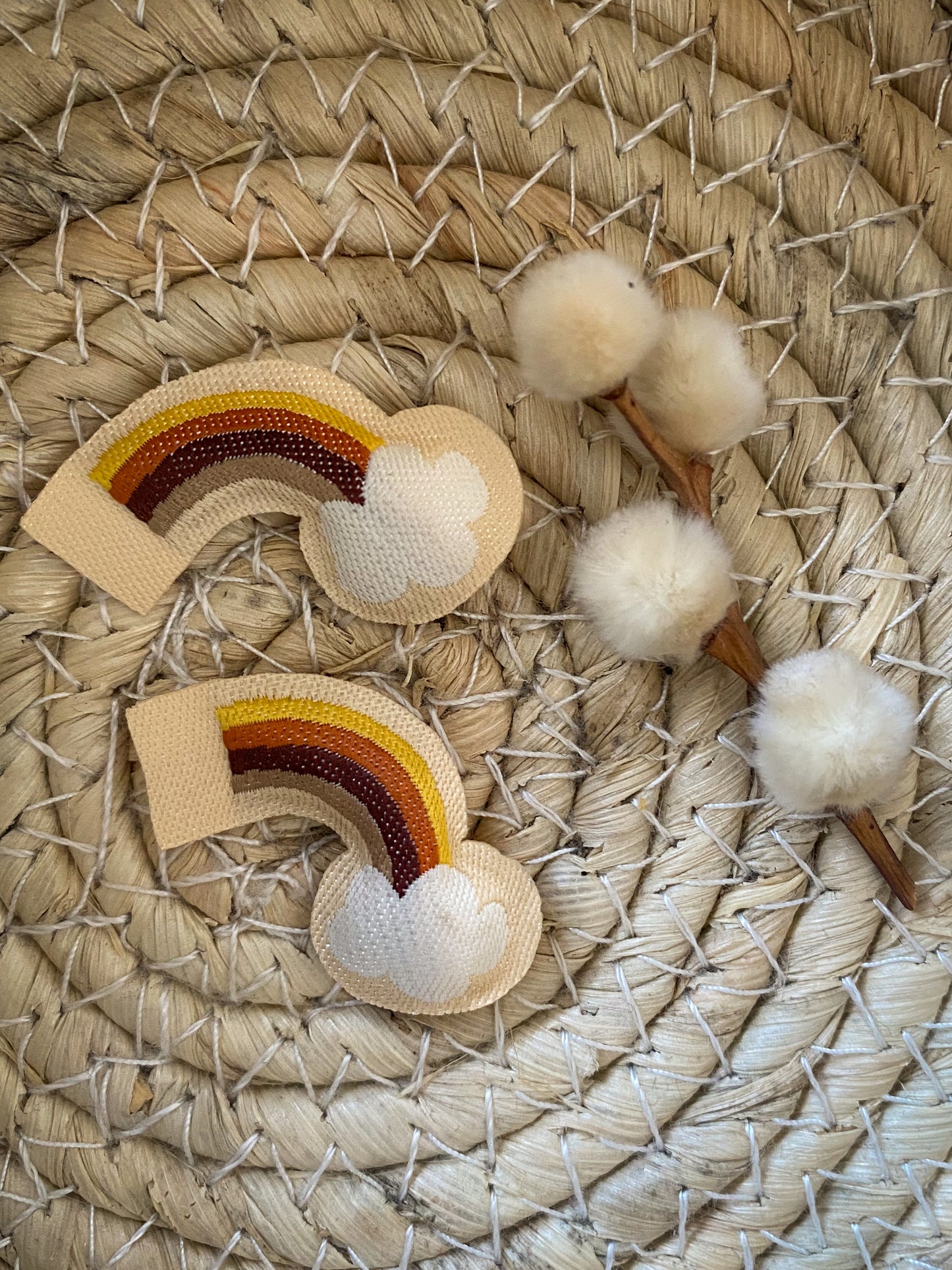 Regenbogen & Wolke - Puff Web Label