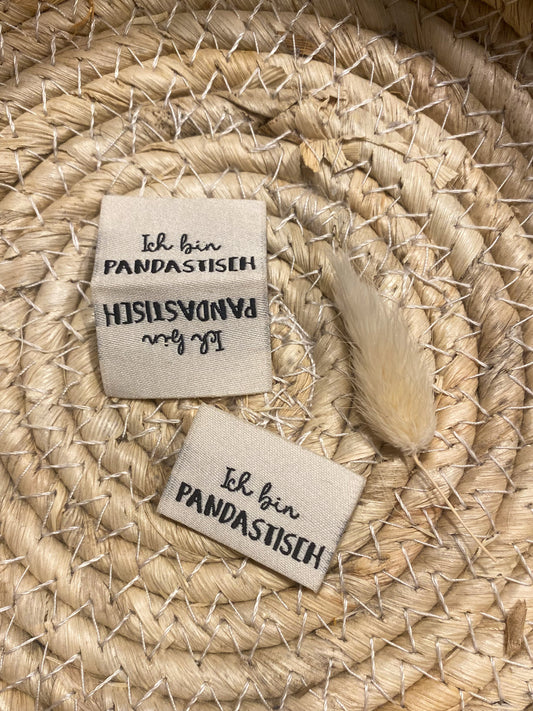 Ich bin Pandastisch - Web Label
