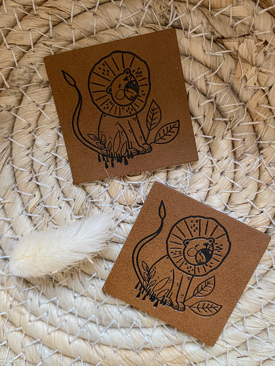 Roary Löwe - Kunstleder Label