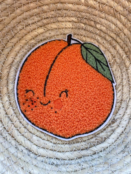 Peach - Chenille Patch