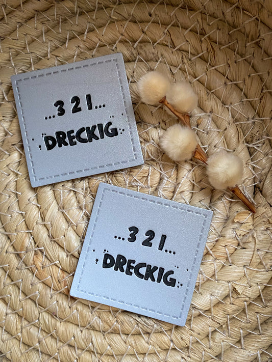 321 Dreckig - Reflektor Label