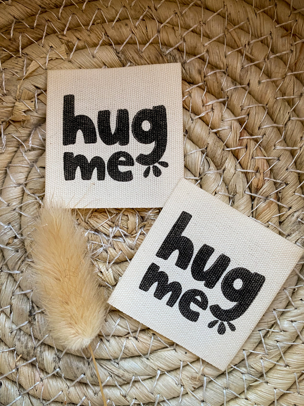 Hug Me - Baumwoll Label