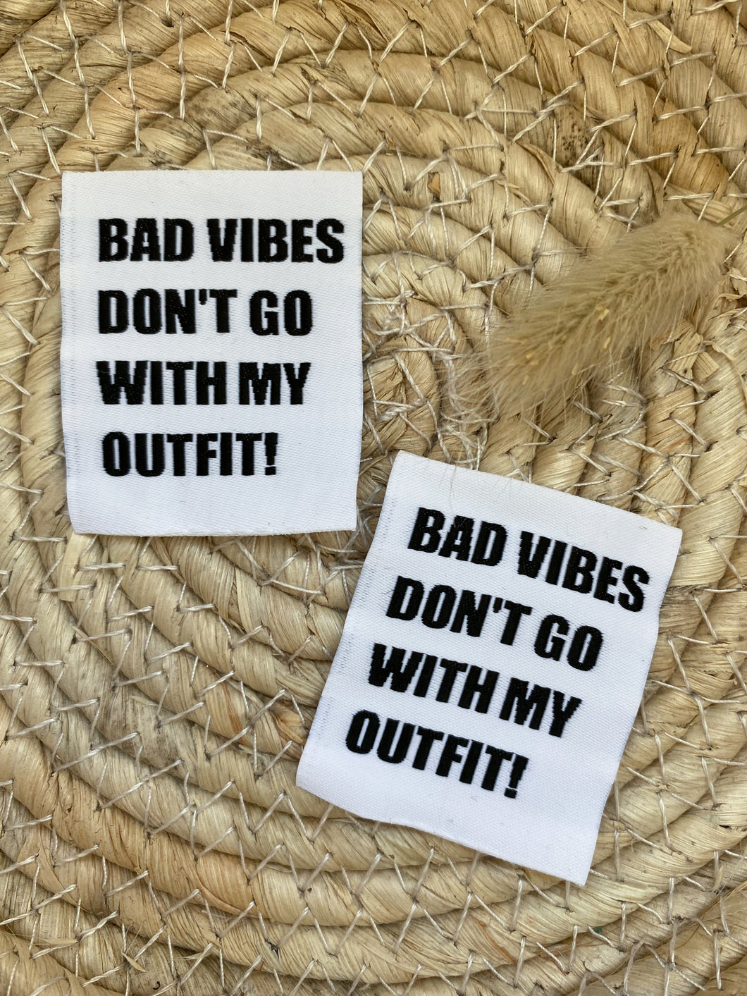 Bad Vibes dont go ... - Web Label