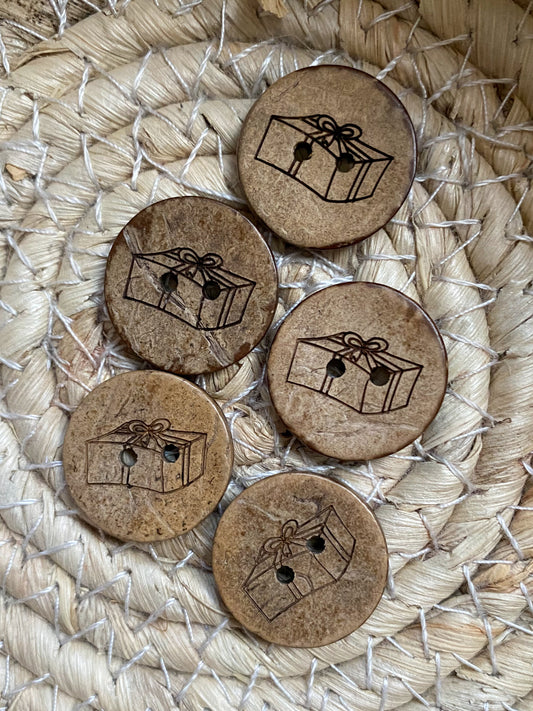 Knopf Geschenk