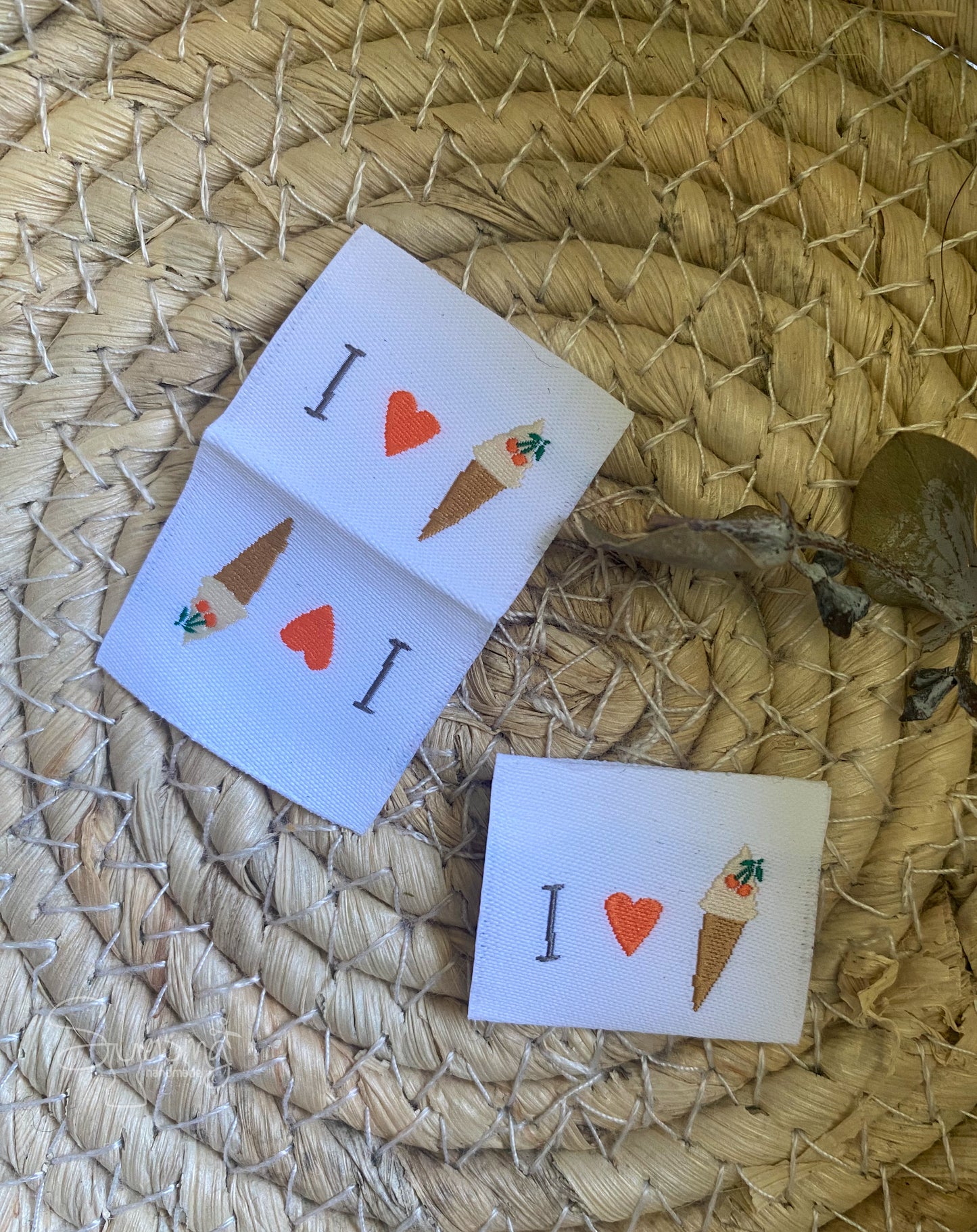 I love Icecream - Web Label