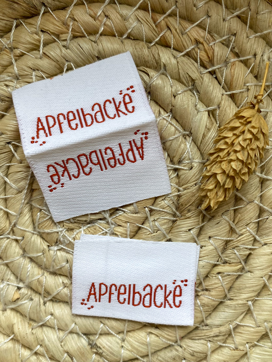 Apfelbacke - Web Label