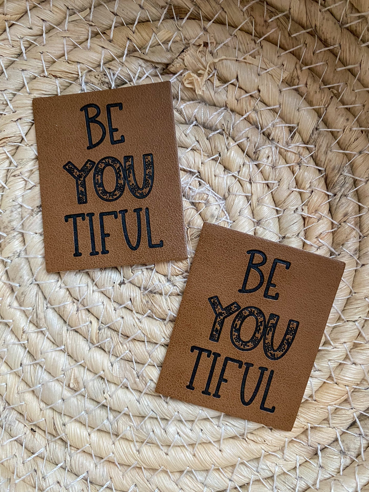 Be You Tiful - Kunstleder Label