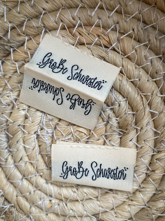 Große Schwester - Web Label