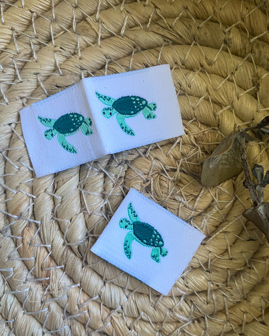 Schildkröte - Web Label