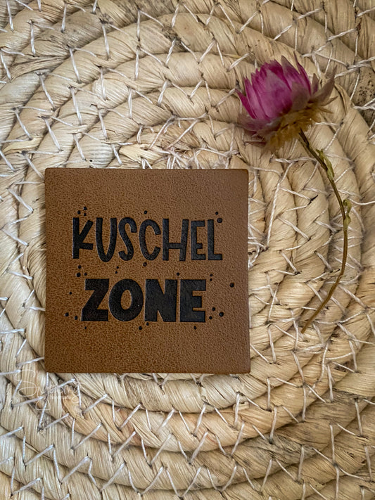 Kuschel Zone - Kunstleder Label