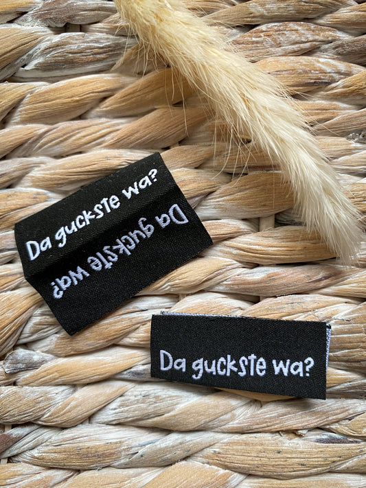 Da guckste wa? - Web Label