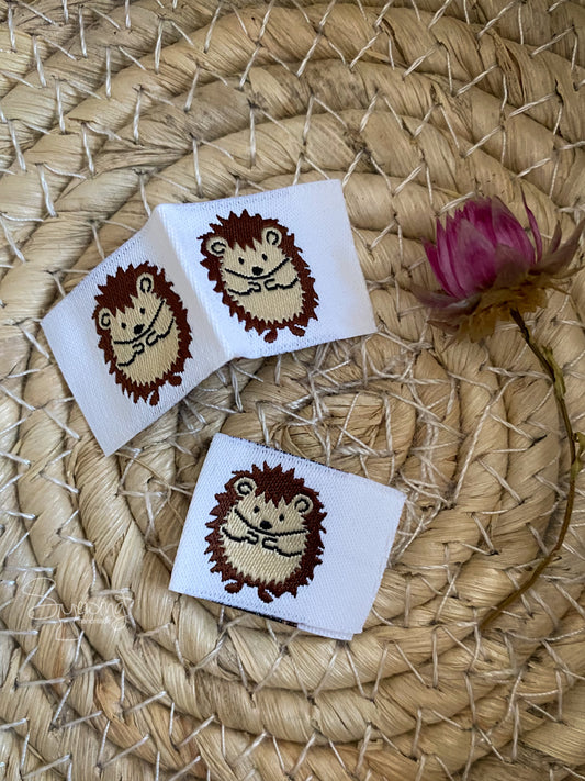 Igelchen im Herbst - Web Label