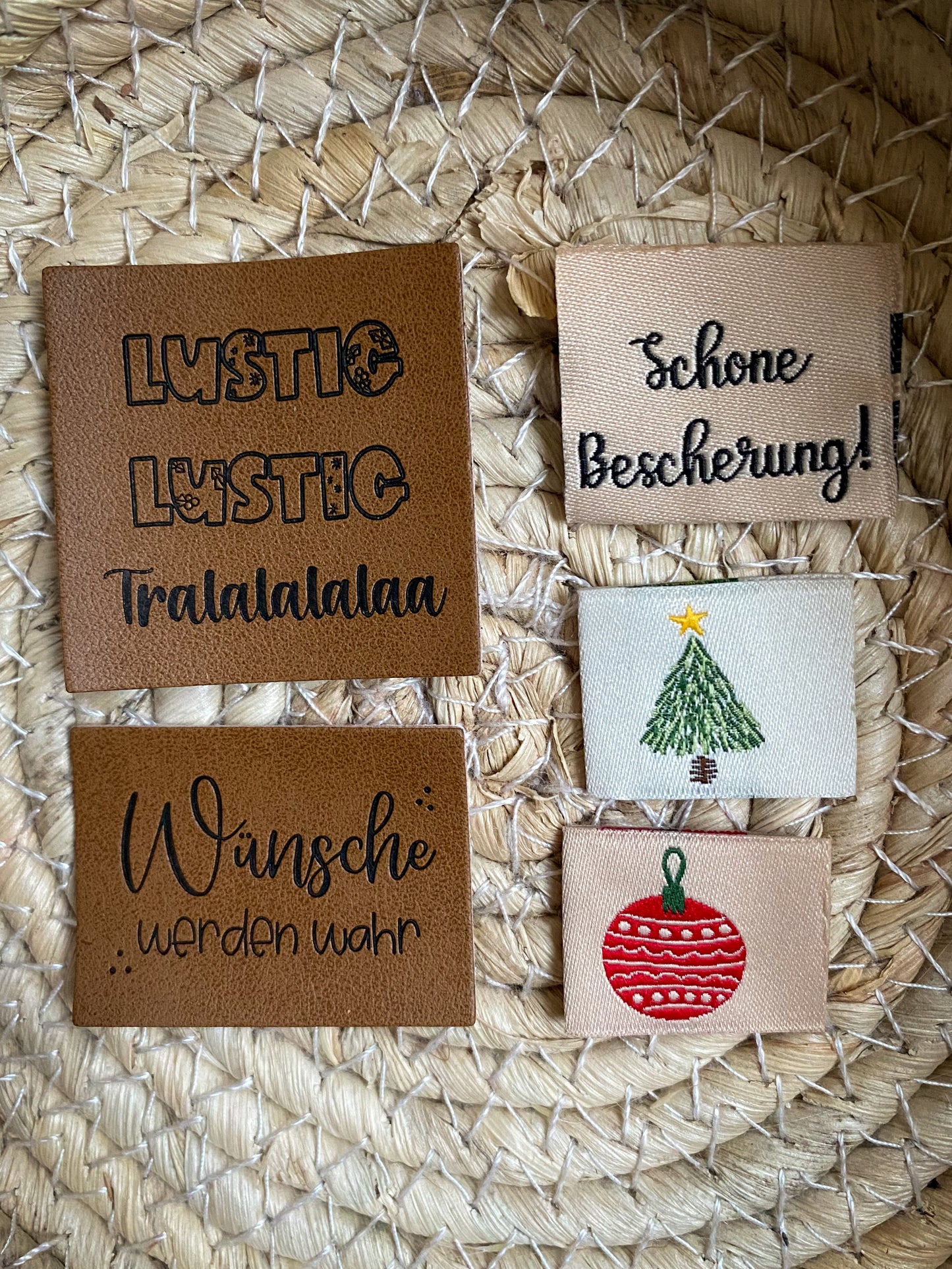 Label Set "Weihnachten" groß