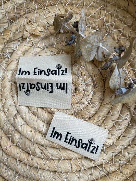 Im Einsatz - Web Label