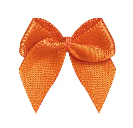 kleine Schleife - rust-orange