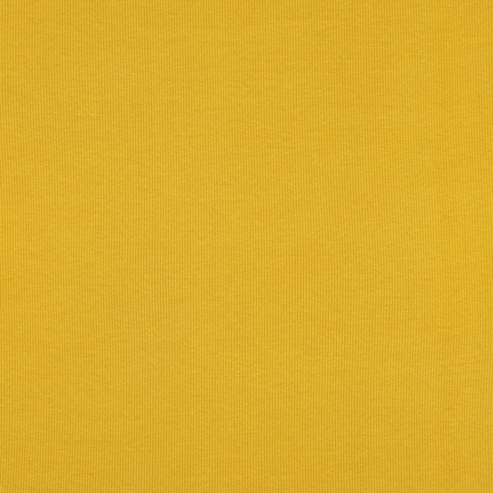 geripptes Bündchen mustard