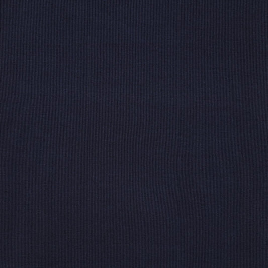 geripptes Bündchen navy