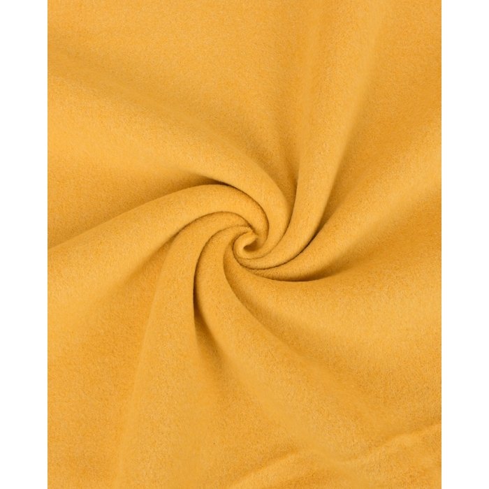 Double Fleece ockergelb melange