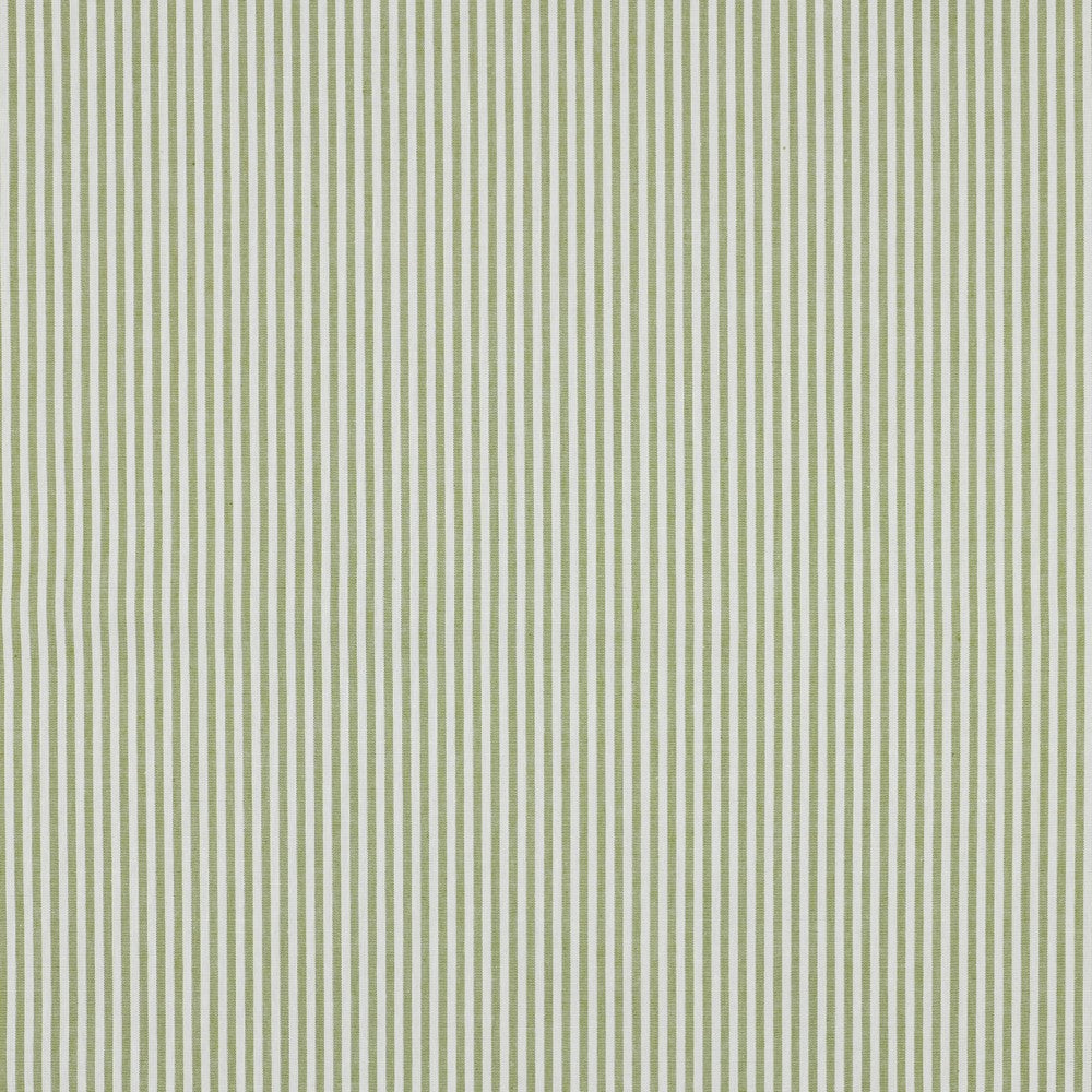 Poplin Baumwolle gestreift - old lime green