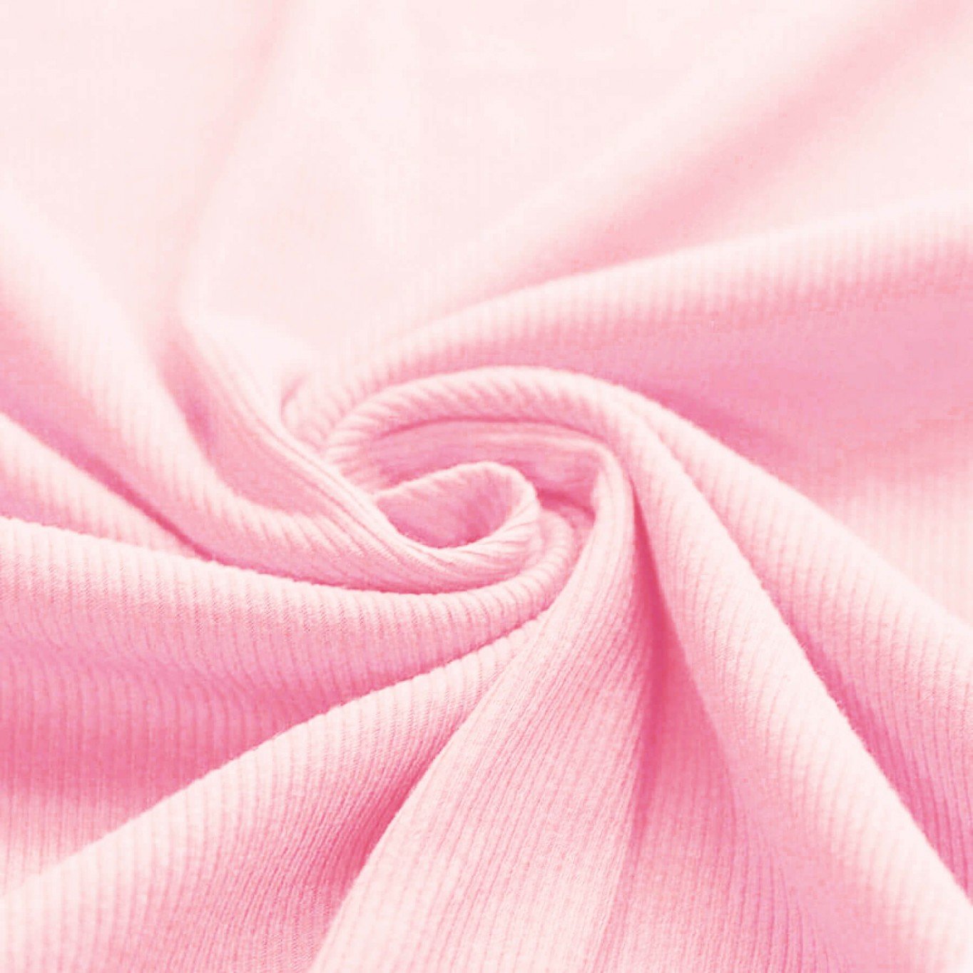 Rib Jersey pastel pink