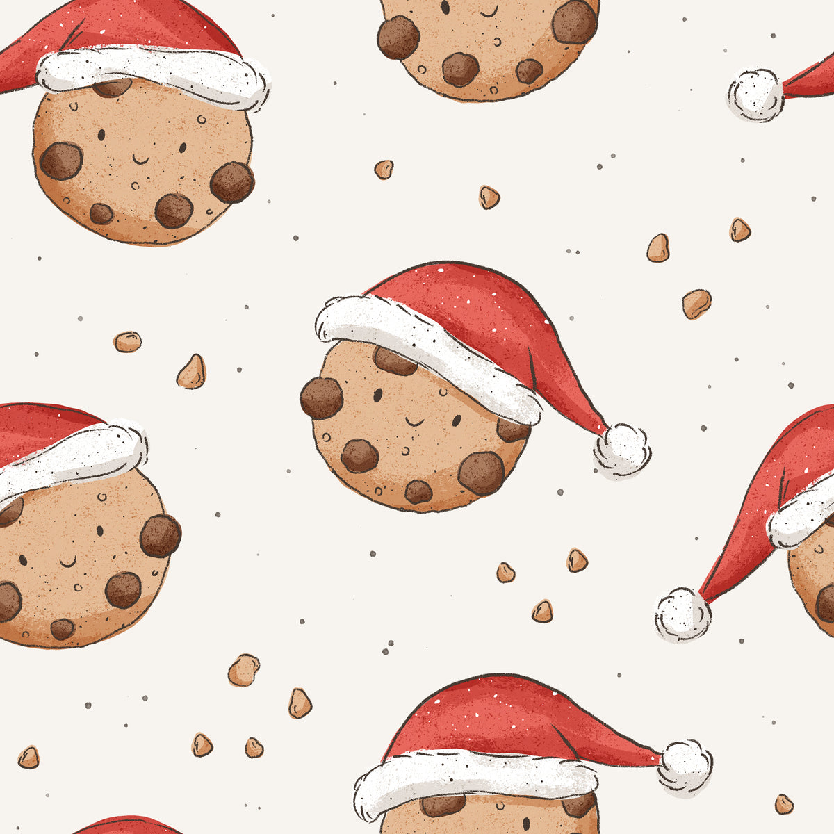 Weihnachts Cookies - Bio Rib Jersey