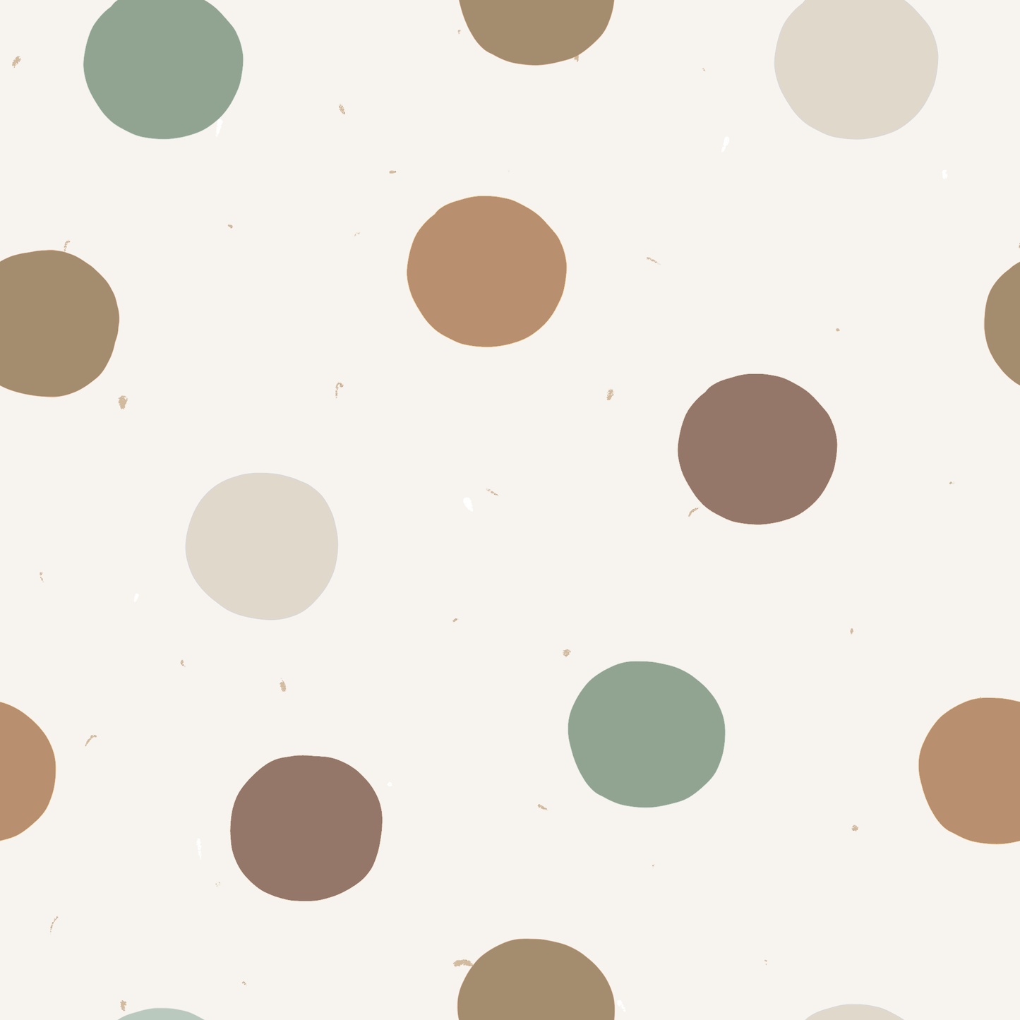 Dots Kombi Hase Socke - French Terry