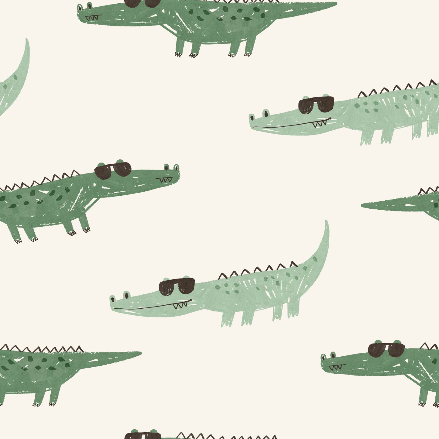Cool Crocodile - French Terry