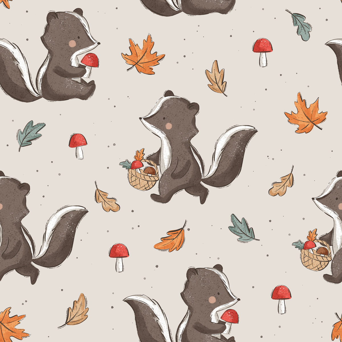 little Skunk - Bio Rib Jersey