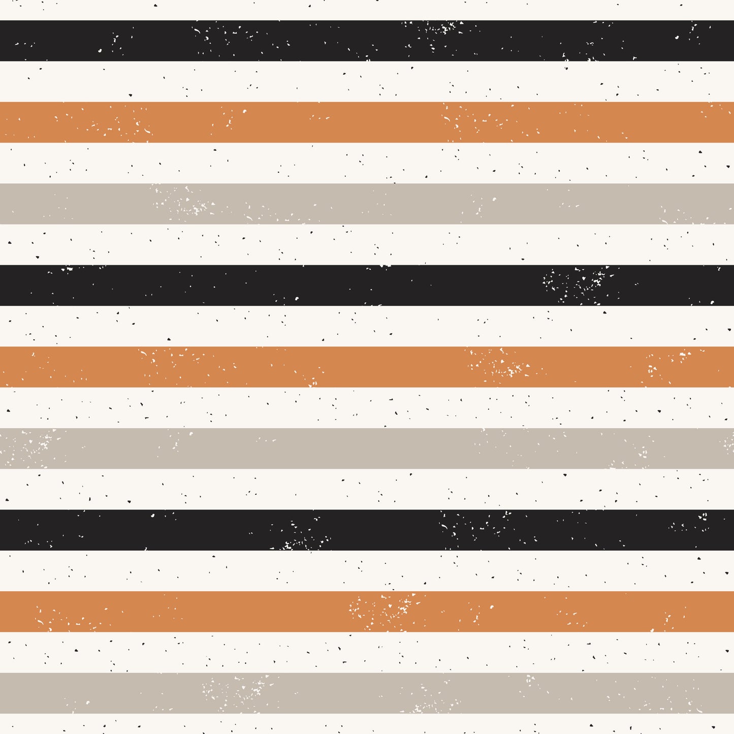 Streifen cognac/beige/black - Jersey (Kombi Tiger roar & friend)