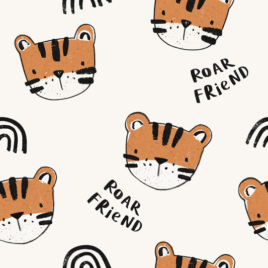 Tiger ROAR FRIEND - Rib Jersey