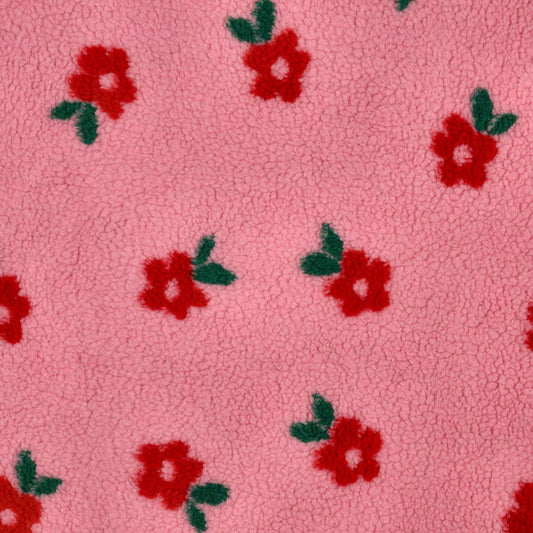 Teddy Blumen rosa/rot