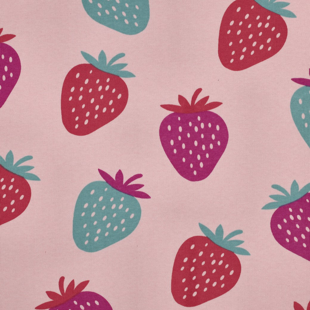 Soft Sweat - Bunte Erdbeeren rosa