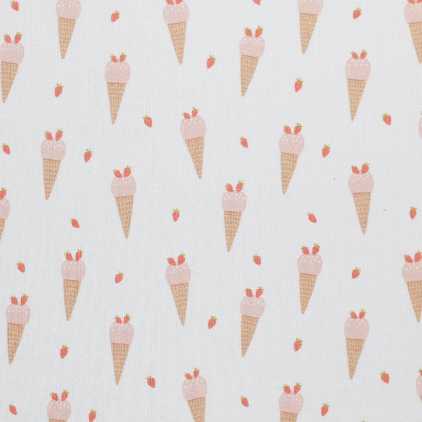 Erdbeer Eis - Rib Jersey