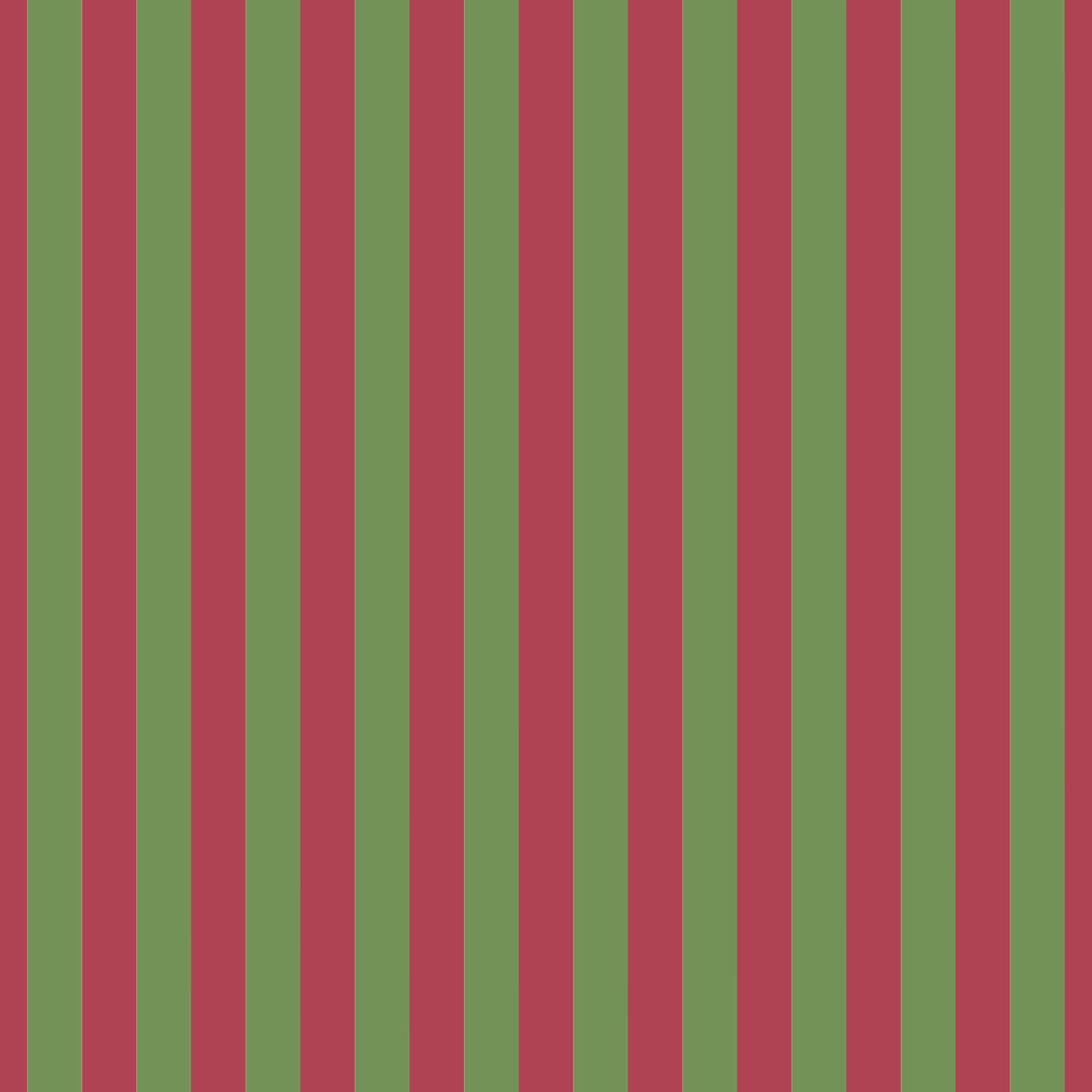 Stripes cherry/green - French Terry - Kombi Kirschen