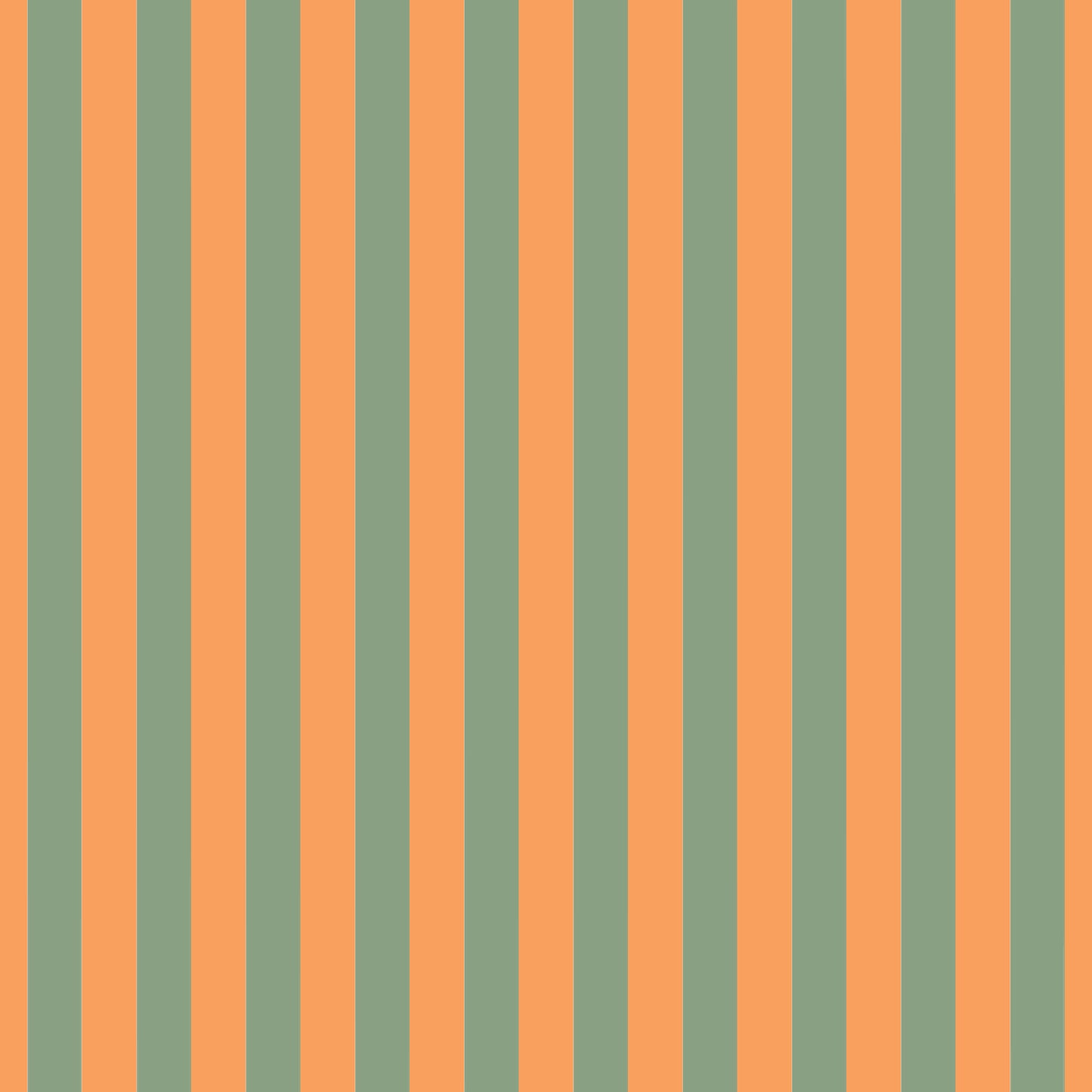 Stripes orange/green - French Terry - Kombi Orangen