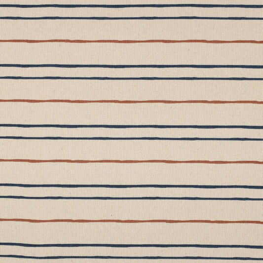 Natural Stripes - Rib Jersey
