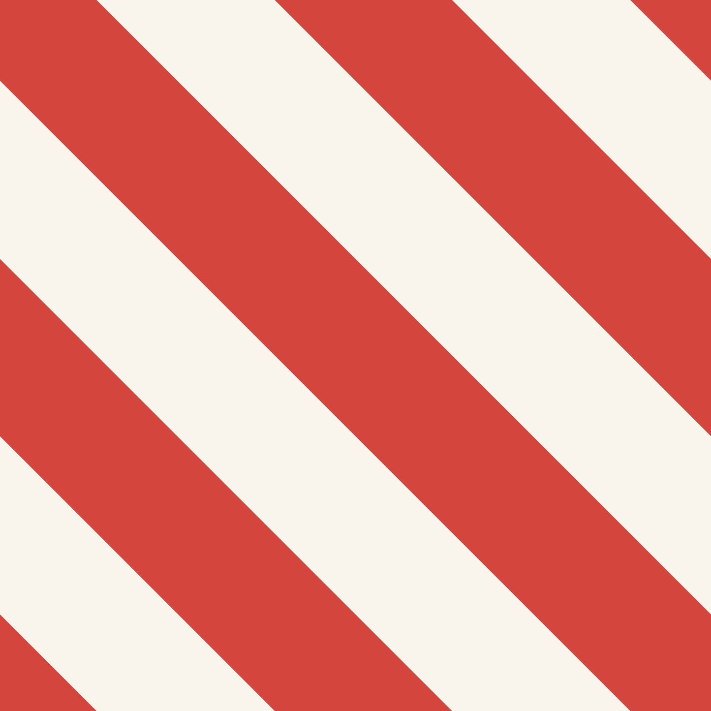 Diagonal Stripes cream/red - Jersey