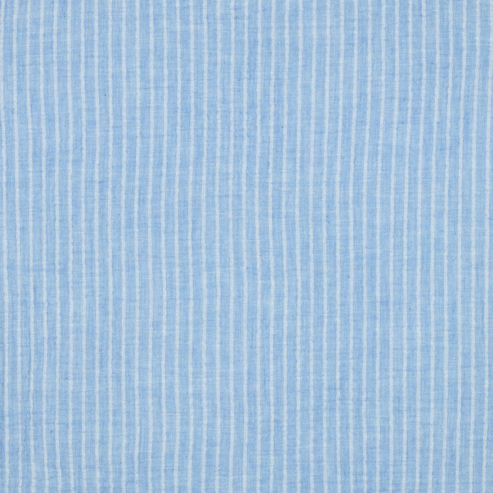 Musselin vintage hellblau