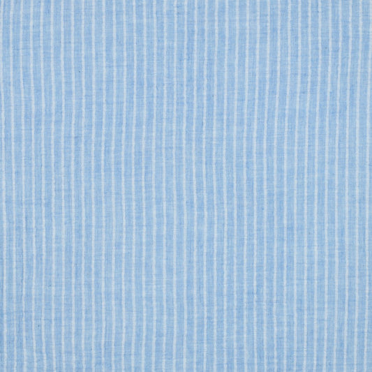 Musselin vintage hellblau
