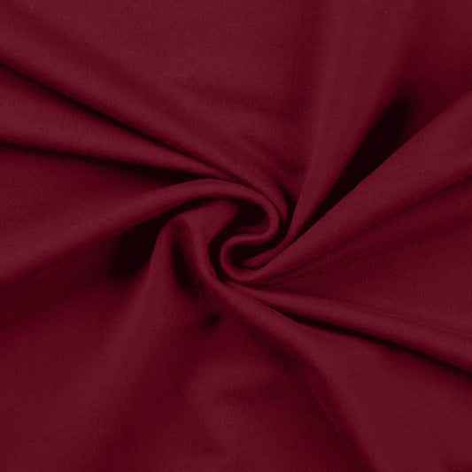 French Terry weinrot