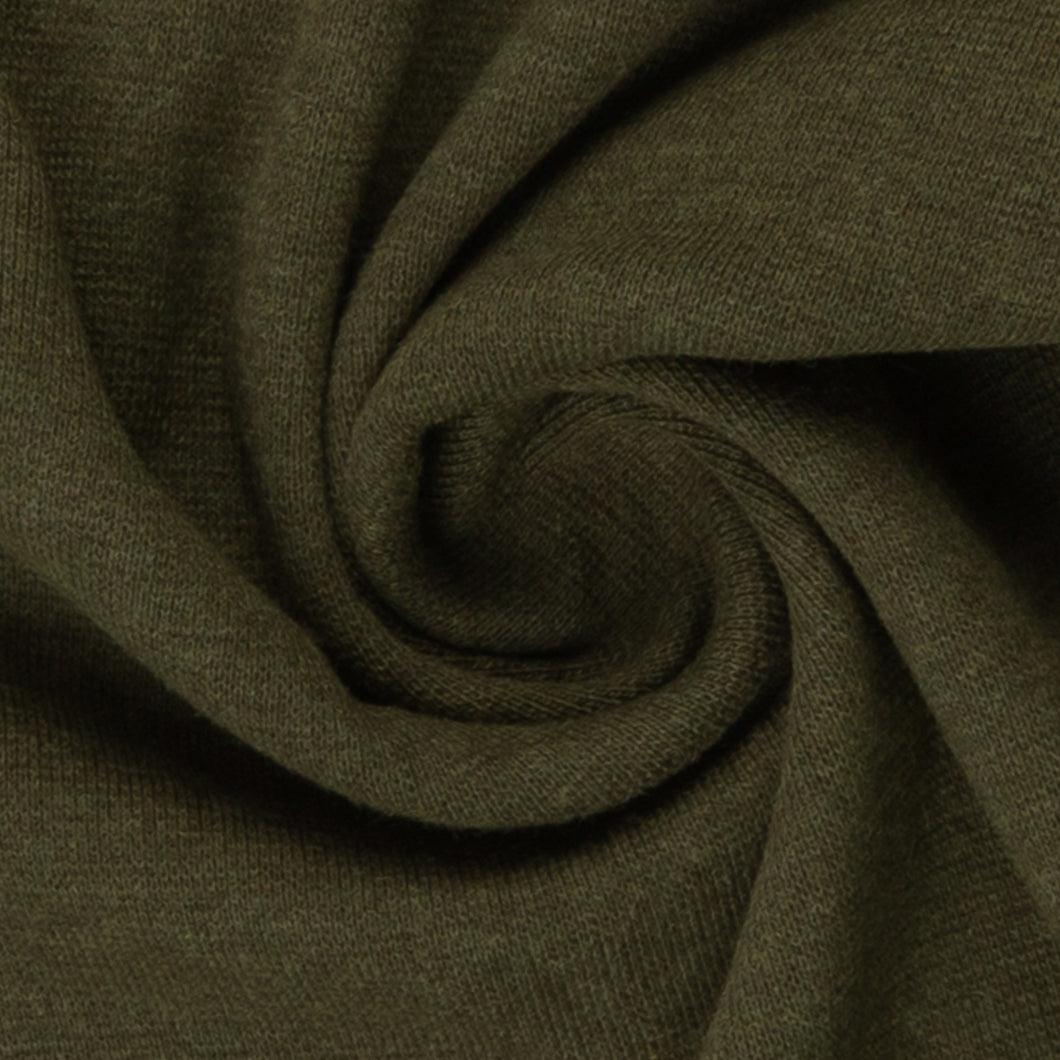 Bündchen khaki melange