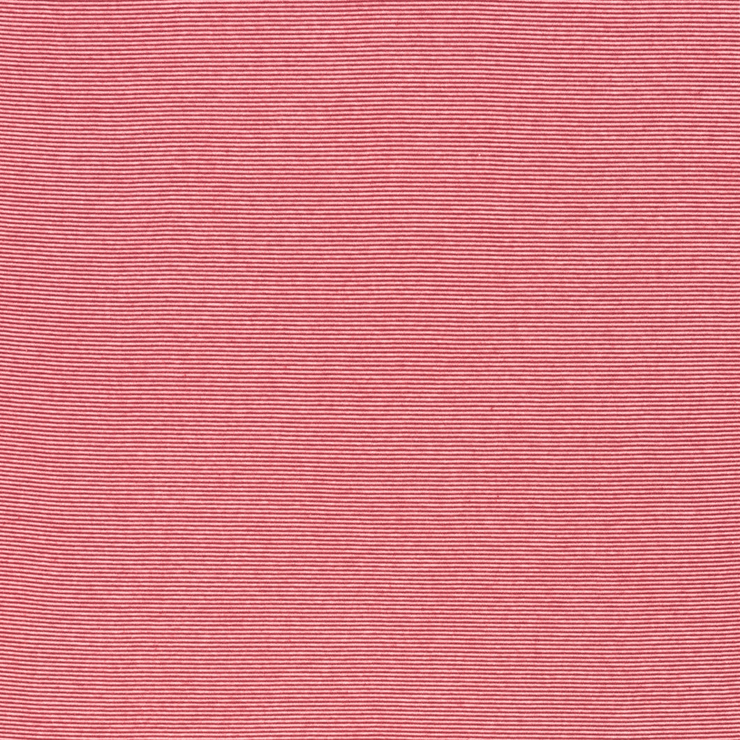 Bündchen rot/weiß gestreift (1mm)