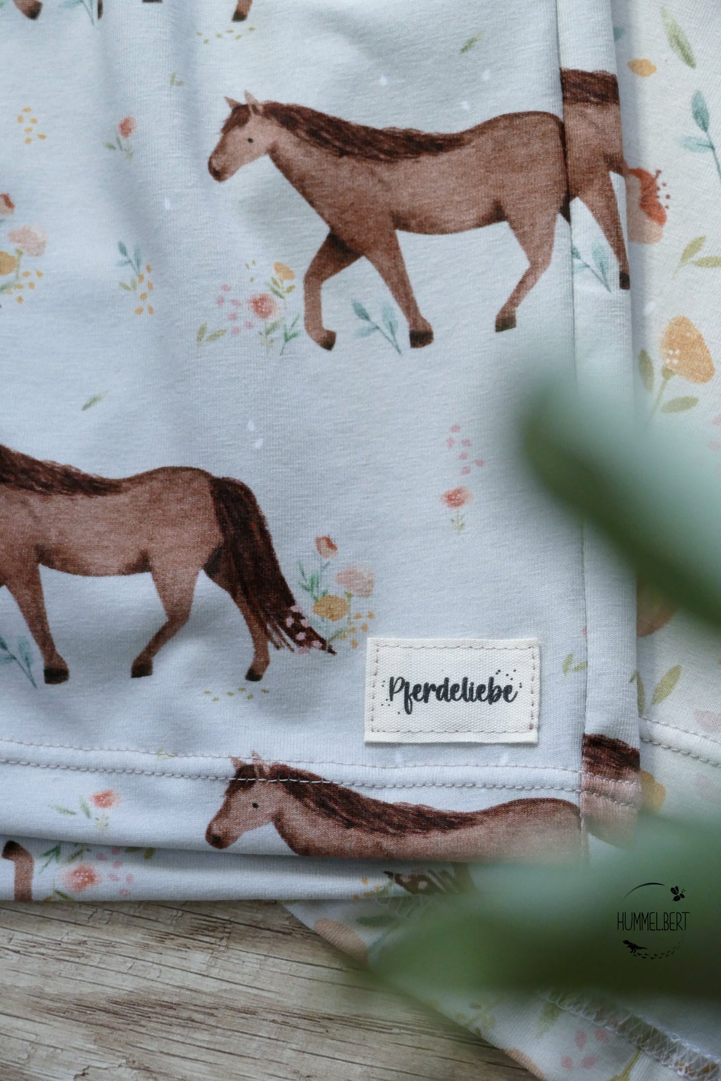 Pferdeliebe Baumwoll Label