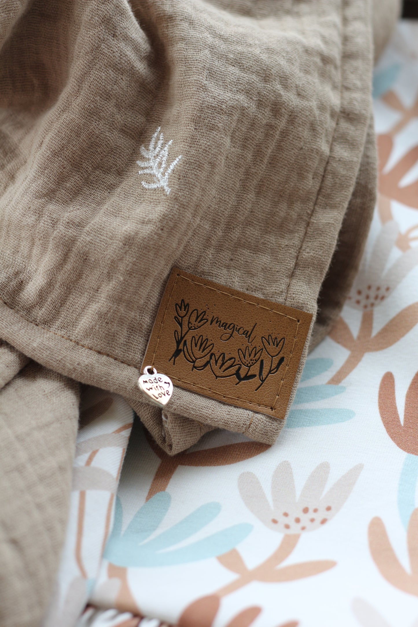 Magical Flowers Label