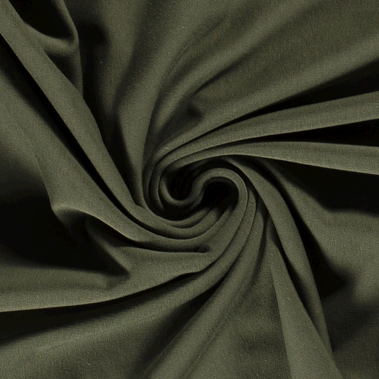 French Terry khaki organic