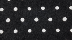 Walkloden Dots anthrazit