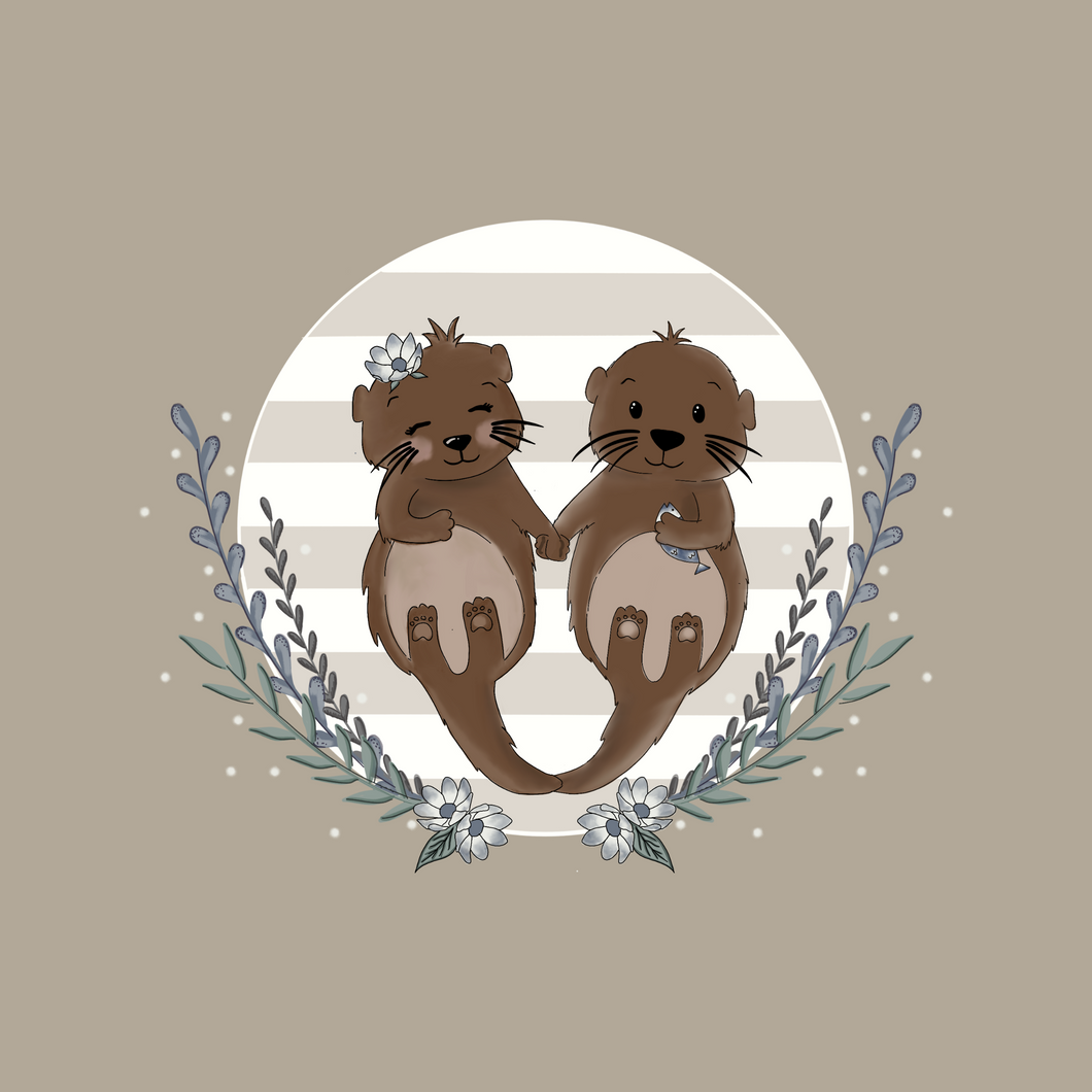 Panel Otter Paar