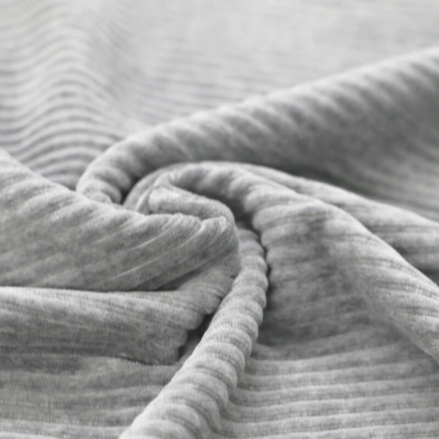 Cord Jersey hellgrau melange