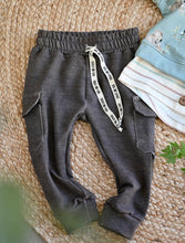 Load image into Gallery viewer, Denim dunkelbraun French Terry
